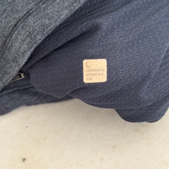 Lululemon Soft Jersey Tapered Pant, Heathered Classic Navy - Picture 4 of 5